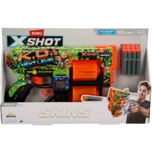 Kiddico Toys X-Shot Skins Dread 12 Mermili Sünger Dart Atan Silah 31 cm
