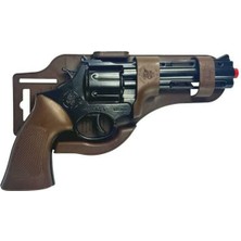 Kiddico Toys Focus Bang Kapsüllü Tabanca 017 Siyah Metal Kılıflı 3+