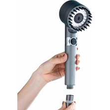 Derin Stok Duş Başlığı Yüksek Basınçlı Masaj Taraklı 3 Kademeli