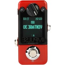 Esranın Dünyası Kırmızı/siyah Kızılötesi Yükleyici Etkisi Pedalı