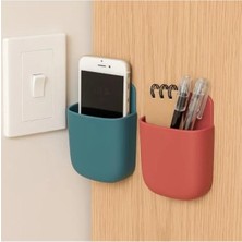 Esranın Dünyası 2'li Yapışkanlı Masa Kenarı Organizer Cep - Kalem ve Telefon Düzenleyici