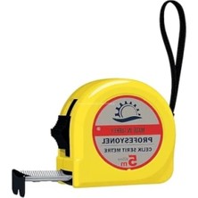 Esranın Dünyası 5 Metre Uzunluğunda Çelik Şerit Metre - Otomatik Kilitli