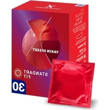 Esranın Dünyası Ince ve Kaygan Prezervatif - 30'lu Paket, Standart Fit