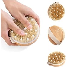 Esranın Dünyası Kuru ve Islak Vücut Fırçası - Yumuşak Lifli, Kaymaz Saplı