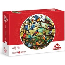 Esranın Dünyası Yuvarlak 570 Parça Orman Korosu Puzzle