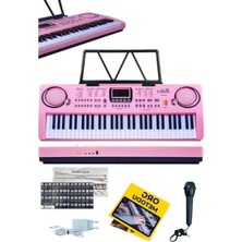 Esranın Dünyası Başlangıç Için 61 Tuşlu Org, Pembe Renk