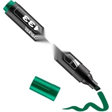 Esranın Dünyası Kalıcı Yeşil Markör - Suya Dayanıklı ve Kesik Uç