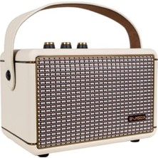 Esranın Dünyası Güçlü Ses Kalitesi Sunan Elektro Gitar Amplifikatörü - Krem Renk