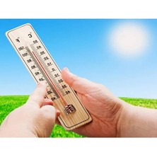 Esranın Dünyası Ahşap Termometre ve Nem Ölçer