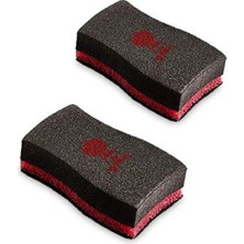 Esranın Dünyası Şık Siyah Sünger Seti (2 Adet) - Kolay Temizlenebilir