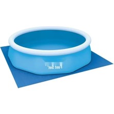 Esranın Dünyası Mavi Pe Zemin Brandası - 335 x 335 cm