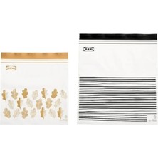 Esranın Dünyası Dondurucu Için 50 Adet Kapaklı Gıda Poşeti Seti