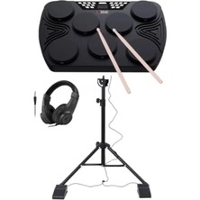 Esranın Dünyası Profesyonel Elektronik Davul Seti, Şarjlı ve Bluetooth Özellikli