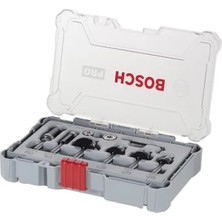 Esranın Dünyası 6 Parçalı Düz Freze Seti, 6 mm Şaft