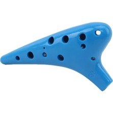 Esranın Dünyası 12 Delik Alto C Ocarina Müzik Enstrümanı (Mavi)