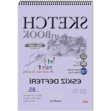 Esranın Dünyası B5 Spiralli Eskiz Defteri - 50 Yaprak, 120 gr Çizim Bloknotu