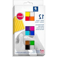 Esranın Dünyası 12 Renkli Modelleme Kili Seti – Fimo Soft