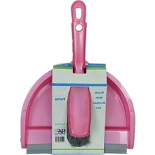 Esranın Dünyası Kullanışlı Silikon Faraş Seti - Pembe, Uzun Saplı, Ergonomik Tasarım