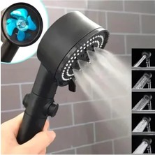 Esranın Dünyası 5 Fonksiyonlu Duş Başlığı, El Duşu, Siyah