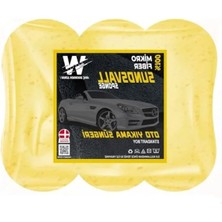 Esranın Dünyası 3'lü Oto Yıkama Süngeri Seti - Lastik Parlatma ve Temizlik Süngeri