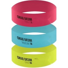 Esranın Dünyası 3'lü Kauçuk Hip Band Seti - Pembe, Mavi, Yeşil