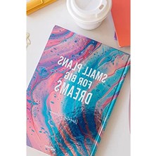 Esranın Dünyası Süresiz Planlayıcı Ajanda, 17X24 Cm, Metalik Mavi