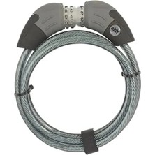 Esranın Dünyası Şifreli Kablolu Bisiklet Kilidi - 1800MM Uzunluk ve 10MM Çap