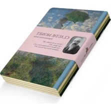 Esranın Dünyası 4'lü Esnek Kapak Defter Seti - 256 Sayfa, Çizgisiz