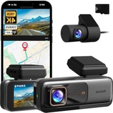 Esranın Dünyası 4K Ön ve Arka Dash Cam - Gece Görüşü ve Geniş Açı