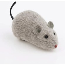 Esranın Dünyası Hareketli Fare Şeklinde Eğlenceli Kedi Oyuncağı, Dayanıklı Peluş