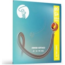 Esranın Dünyası Nano Kaplamalı Elektro Gitar Teli, Uzun Ömürlü ve Parlak Ton (09-42)
