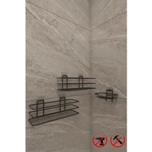 Esranın Dünyası Yapışkanlı Paslanmaz Kancalı Düzenleyici Set, 2 Adet