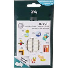 Esranın Dünyası Yeniden Kullanılabilir Beyaz Yapıştırıcı Hamur, 50 Gr, 90 Parça, Iz Bırakmaz