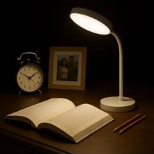 Esranın Dünyası Şarjlı Masa Üstü Lamba - 360° Dönebilir ve 3 Kademe Dokunmatik