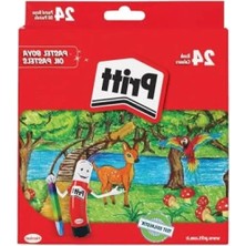 Esranın Dünyası 24'lü Pastel Boya Seti - Canlı Renkler, Kolay Taşınabilir