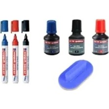 Esranın Dünyası Doldurulabilir Tahta Kalemi ve Silgi Seti - 3 Adet