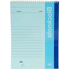 Esranın Dünyası A4 Boyutunda Canlı Renkli 80 Yaprak Çizgili Bloknot