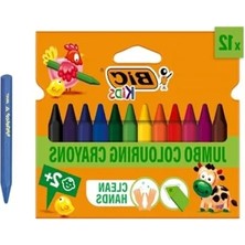 Esranın Dünyası Elleri Kirletmeyen Üçgen Pastel Boya, 12'li Kutu