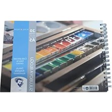 Esranın Dünyası 300 gr A5 Spiralli Suluboya Bloğu, 20 Yaprak