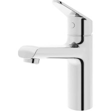 Esranın Dünyası Krom Kaplama Lavabo Bataryası - 124 mm Çıkış Ucu