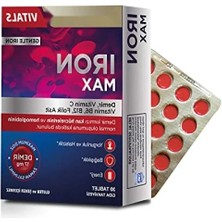 Esranın Dünyası Demir, C Vitamini, Folik Asit ve B12 Vitamini Içeren Takviye, 30 Tablet
