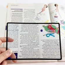 Esranın Dünyası 3x Büyütme Okuma Büyüteci, 180X120 Mm, Kitap ve Haritalar Için Ideal