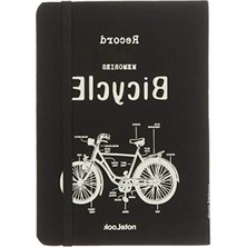 Esranın Dünyası A6 Tekstil Kapak Çizgili Defter, Beyaz, 100 Yaprak