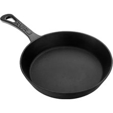 Esranın Dünyası Yuvarlak Döküm Tava, 20 Cm, Metal Yapı