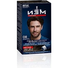 Esranın Dünyası Erkekler Için Hızlı Etkili Saç Boyası - Kahve Siyah, 80 ml
