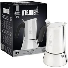 Esranın Dünyası Paslanmaz Çelik Ocak Üstü Espresso Pişirici - 4 Fincan Kapasite