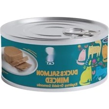 Esranın Dünyası Yüksek Proteinli Kıyılmış Islak Kedi Maması 85 gr - Ördek ve Somon Aromalı