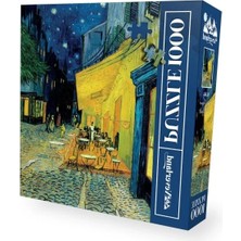 Esranın Dünyası 1000 Parça Puzzle - Gece Kafe Manzarası