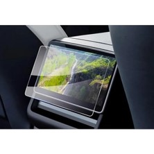 Esranın Dünyası 2025 2026 Model Tesla Model Y Için 8 Inç Dokunmatik Ekran Koruyucu 9h Nano