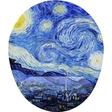 Esranın Dünyası Yıldızlı Gece Temalı Bilek Destekli Mouse Pad